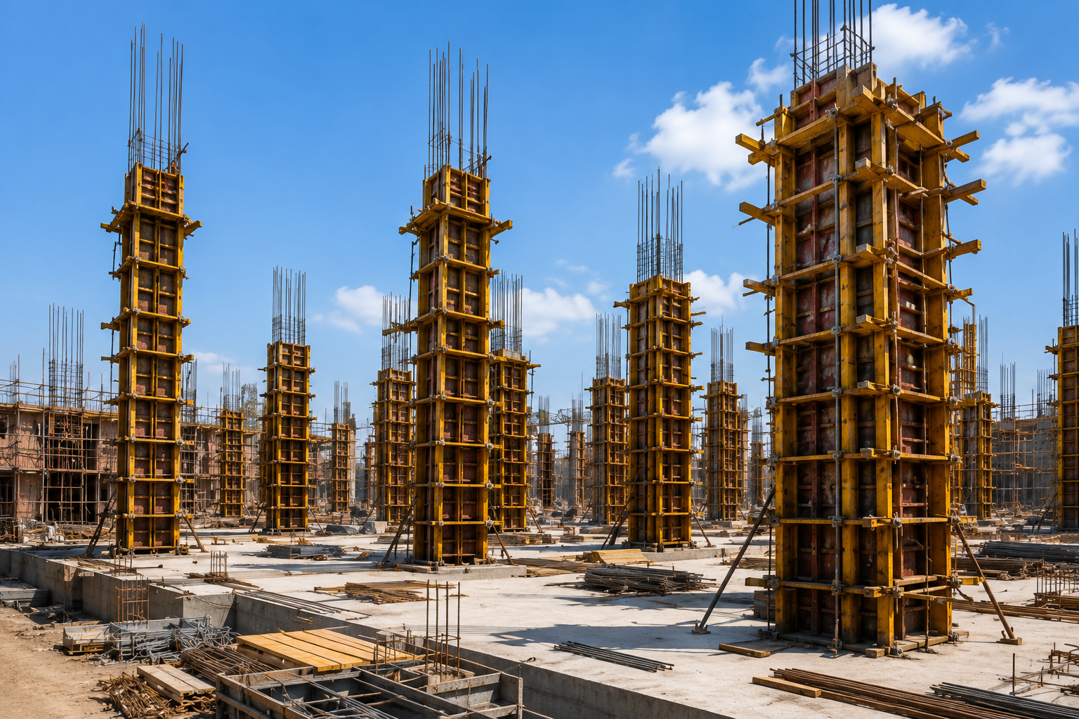 Column and Beam Setring
